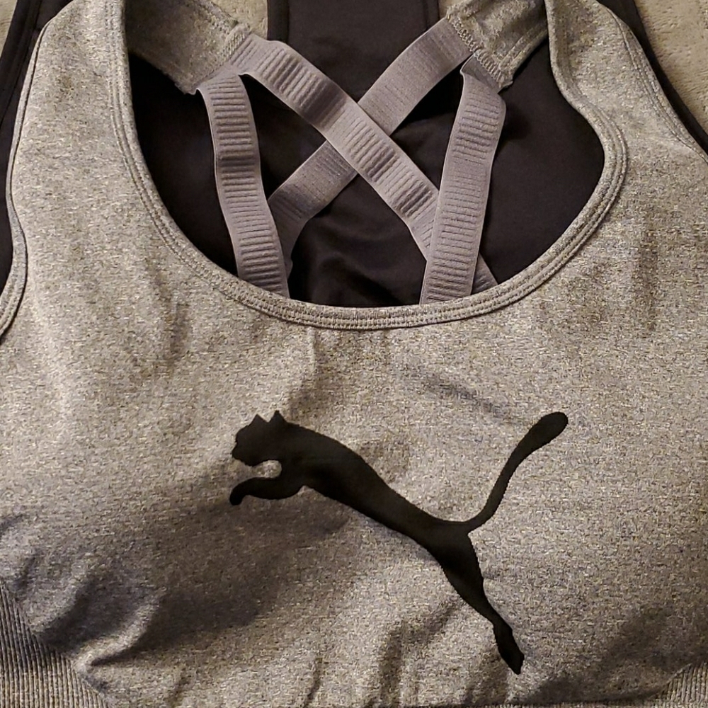 2 New w/o tags Puma sports bras. Both size XL.